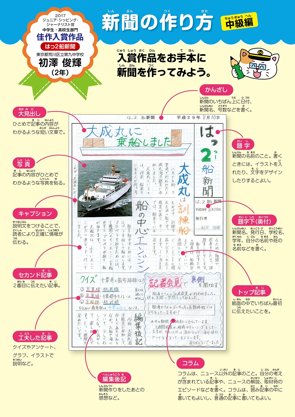 公益財団法人 日本海事広報協会 新聞の作り方